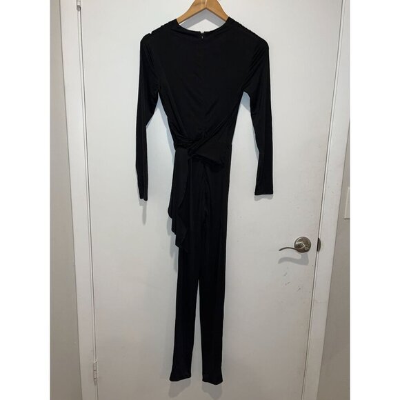 NWT House Of CB London Marcienne Black Jumpsuit Women size S SMall - Picture 4 of 9